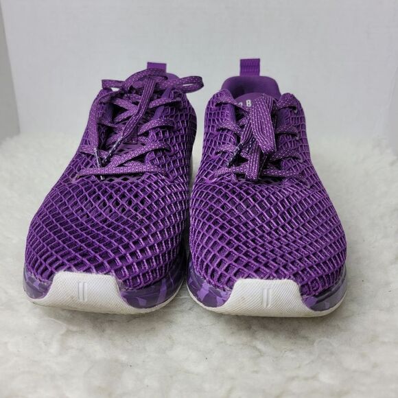 Nobull Toomey Womens Size 10.5 Mesh Purple Runners Shoes - Picture 3 of 10
